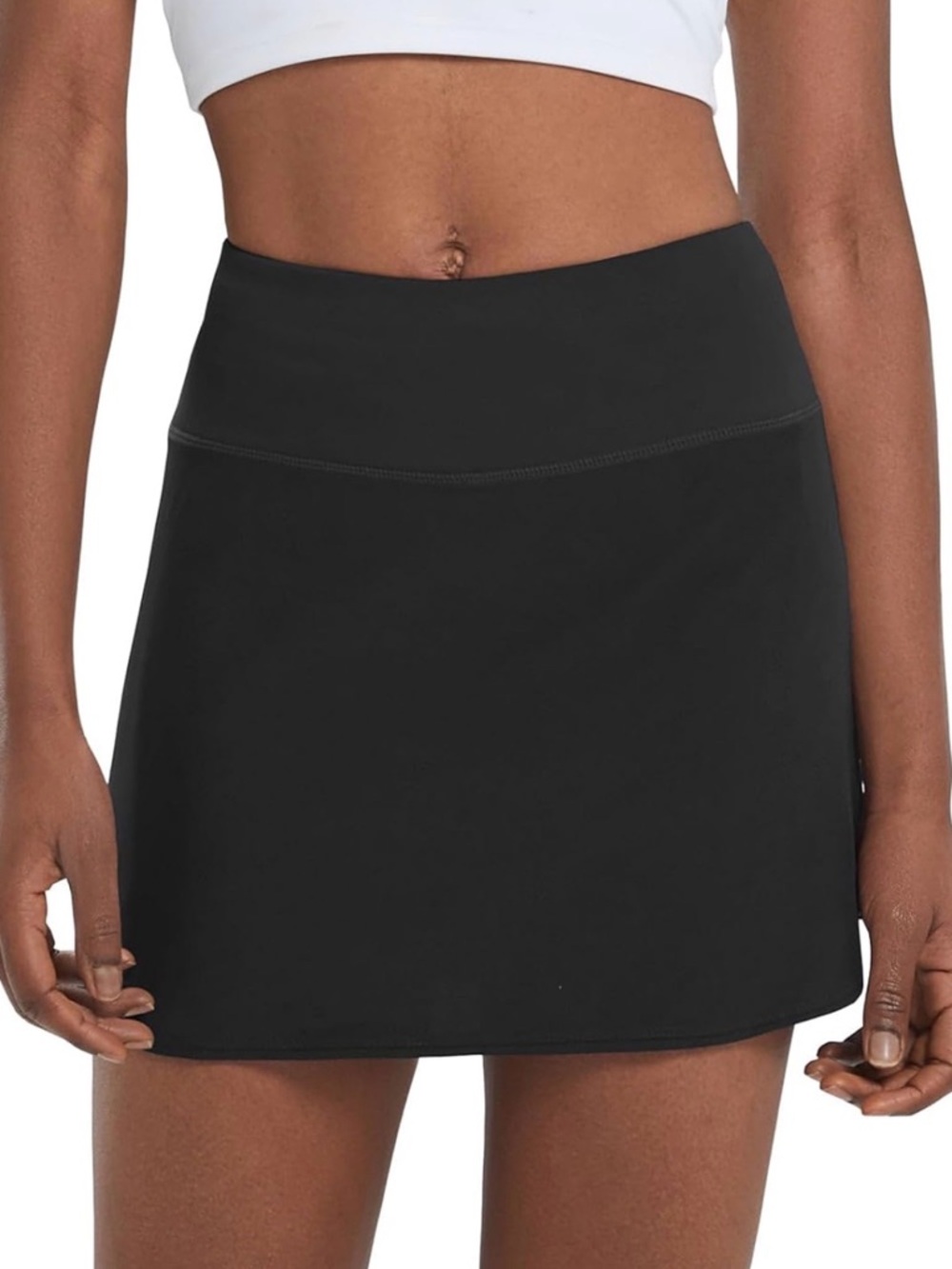 BALEAF — Women's Pleated Tennis / Golf Skirt — BLACK — SIZE MEDIUM - Picture 2 of 9